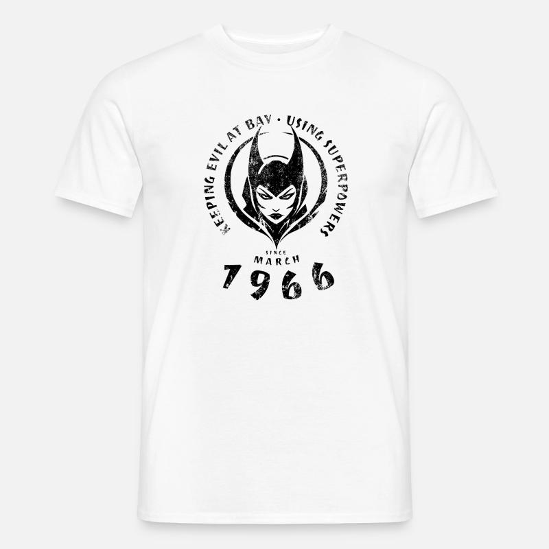 60. Birthday Using Superpowers Since 03/1966 - Men's T-Shirt - white