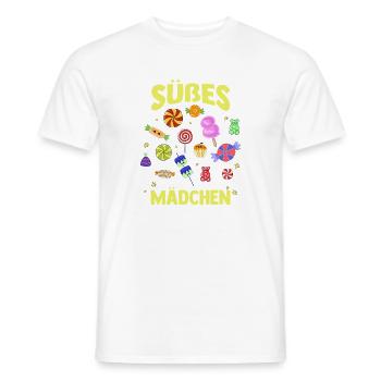 Sweets Sweet Tooth Cute Girl - Men's T-Shirt - white - Front - AI Model Male 178 dark (178cm)