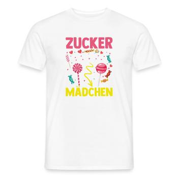 Sweets Sweet Tooth Cute Girl - Men's T-Shirt - white - Front - AI Model Male 178 dark (178cm)