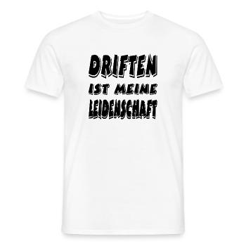 drift - Men's T-Shirt - white - Front - AI Model Male 178 dark (178cm)