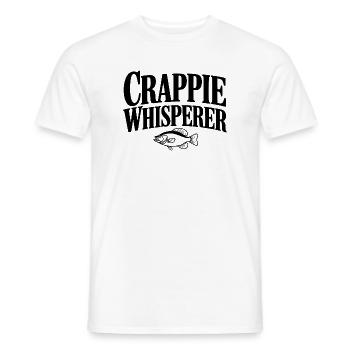 Crappie Whisperer - Männer T-Shirt - Weiß - Vorne - AI Model Male 178 dark (178cm)