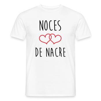 Muttermutt-Hochzeit 42 Jahre Ehe - Männer T-Shirt - Weiß - Vorne - AI Model Male 178 dark (178cm)