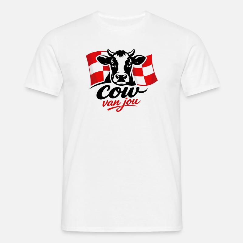 Kuh von dir - Männer T-Shirt - Weiß
