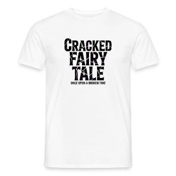 Broken fairy tales: Torn time - Men's T-Shirt - white - Front - AI Model Male 178 dark (178cm)