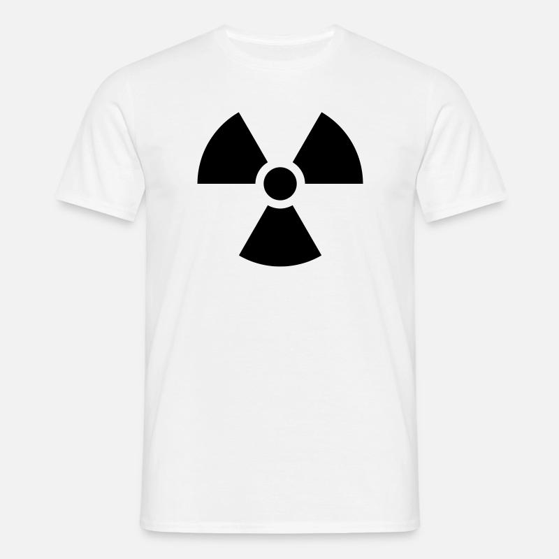 Atom Nuclear - Men's T-Shirt - white
