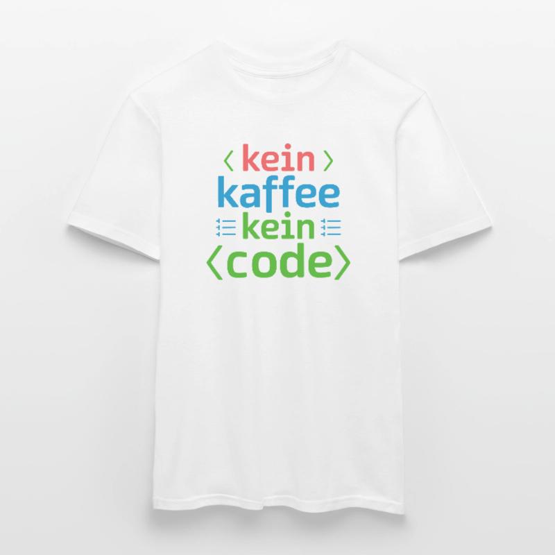 No Coffee No Code Programmer Computer Scientist Men's T-Shirt