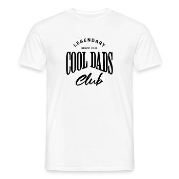 Legendary Cool Dads Club Since 2026 - Männer T-Shirt - Weiß - Vorne - AI Model Male 178 dark (178cm)