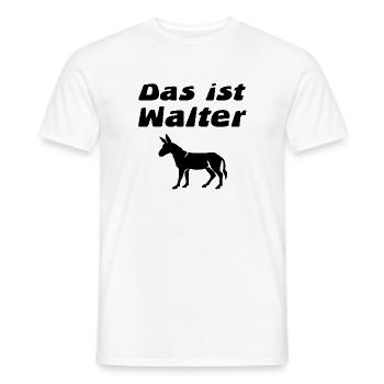 âne - T-shirt homme - blanc - Devant - AI Model Male 178 dark (178cm)