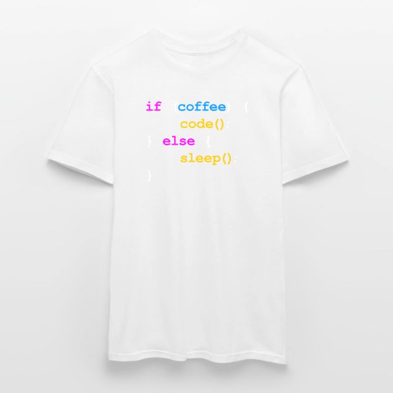 No Coffee No Code Programmer Computer Scientist Men's T-Shirt
