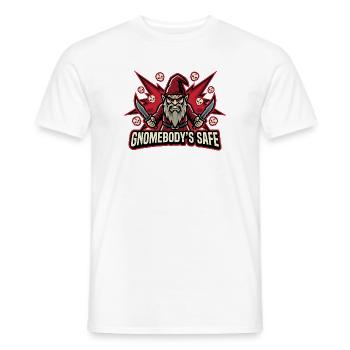 Böser Gnom, Dunkler Gnom, Goth-gnom, Lustiger Gnom - Männer T-Shirt - Weiß - Vorne - AI Model Male 178 dark (178cm)