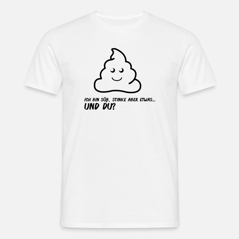 aa_spruch - Männer T-Shirt - Weiß