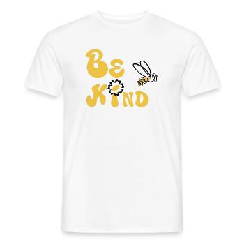 Sois gentil ! - T-shirt homme - blanc - Devant - AI Model Male 178 dark (178cm)