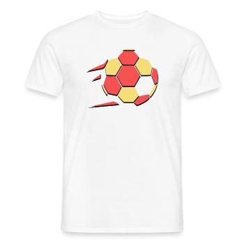 Action des fans de football 2026 - T-shirt homme - blanc - Devant - AI Model Male 178 dark (178cm)