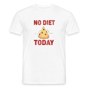 Food Nutrition Food - Men's T-Shirt - white - Front - AI Model Male 178 dark (178cm)