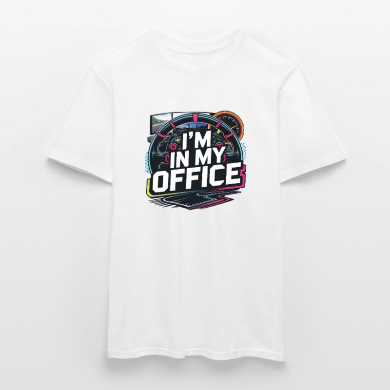 Je suis dans mon bureau T-shirt homme