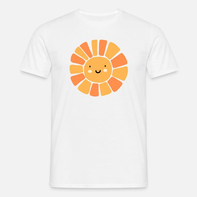 Kawaii Sun - Men's T-Shirt - white