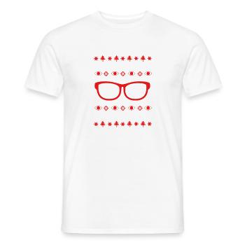 Optician Ophthalmologist - Men's T-Shirt - white - Front - AI Model Male 178 dark (178cm)