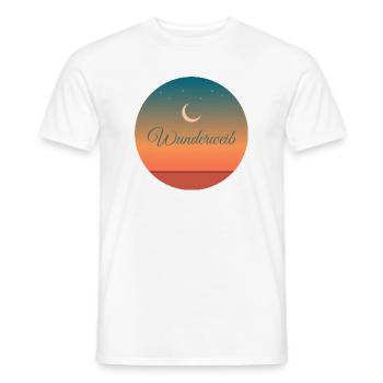 Wunderweib - Männer T-Shirt - Weiß - Vorne - AI Model Male 178 dark (178cm)