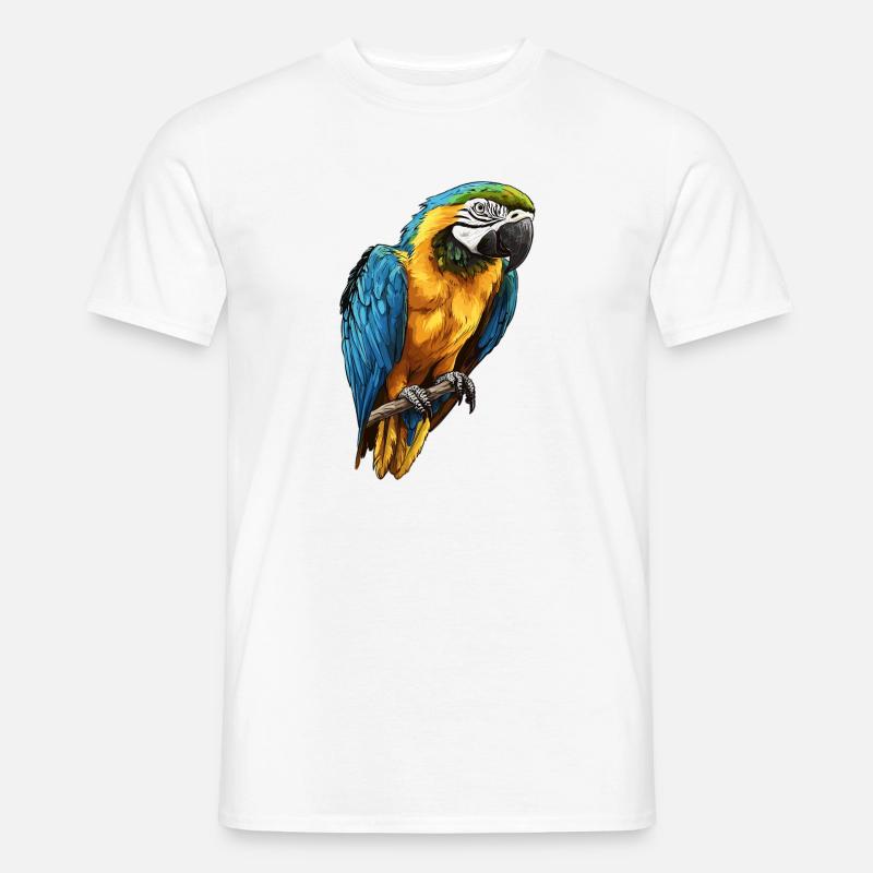 Aras Ara - Männer T-Shirt - Weiß