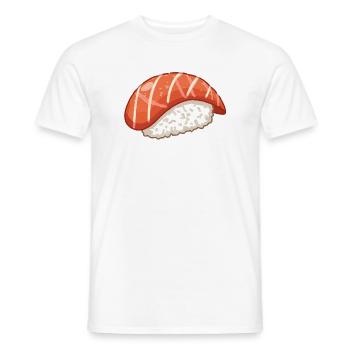 sushi - T-shirt homme - blanc - Devant - AI Model Male 178 dark (178cm)