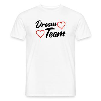 Dream Team - Männer T-Shirt - Weiß - Vorne - AI Model Male 178 dark (178cm)