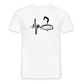 Enfant du trampoline - T-shirt homme - blanc - Devant - AI Model Male 178 dark (178cm)