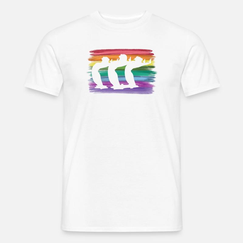 Artistic Swim Team Synchronschwimmen - Männer T-Shirt - Weiß