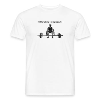 Vectorization_36 - Men's T-Shirt - white - Front - AI Model Male 178 dark (178cm)