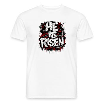 Team Jesus Logo - Men's T-Shirt - white - Front - AI Model Male 178 dark (178cm)