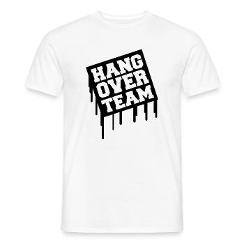 hangover_team01 - T-shirt homme - blanc - Devant - AI Model Male 178 dark (178cm)