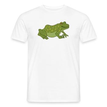 Grenouille Étoile - T-shirt homme - blanc - Devant - AI Model Male 178 dark (178cm)