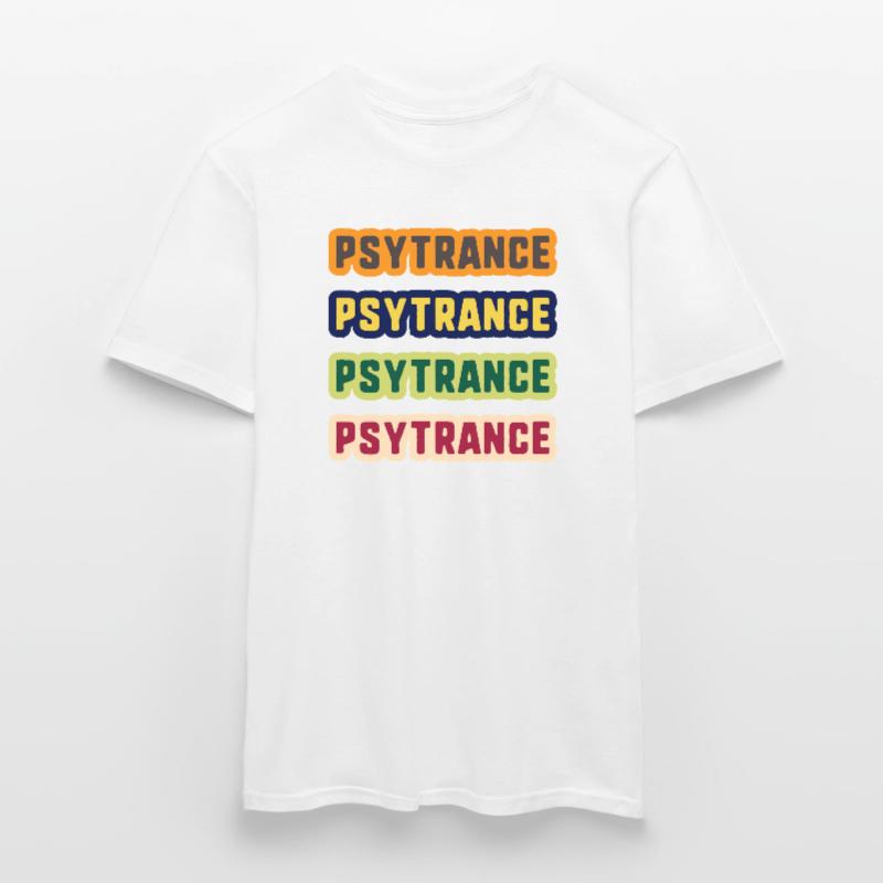 Psytrance-Farbstack Männer T-Shirt