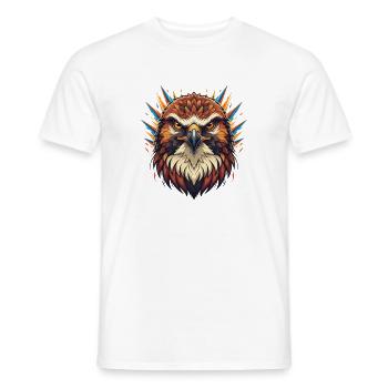 Kaiseradler Feuerkralle - Männer T-Shirt - Weiß - Vorne - AI Model Male 178 dark (178cm)