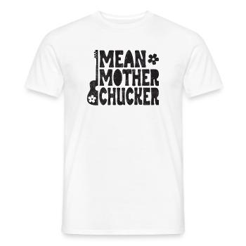 Mère méchante Chucker à la guitare - T-shirt homme - blanc - Devant - AI Model Male 178 dark (178cm)