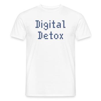 Pixel Grid Digital Toolkit - Männer T-Shirt - Weiß - Vorne - AI Model Male 178 dark (178cm)