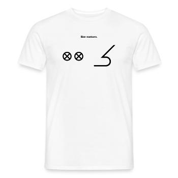Bow Bow - Nautical Sailing Ships Captain - Men's T-Shirt - white - Front - AI Model Male 178 dark (178cm)