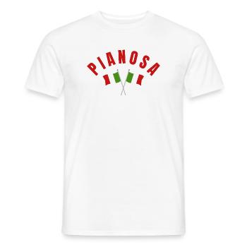 Pianosa Italian Flags  - Men's T-Shirt - white - Front - AI Model Male 178 dark (178cm)