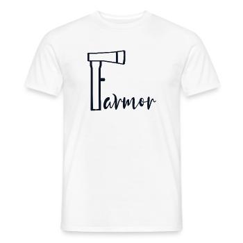 Grandma Axe - Men's T-Shirt - white - Front - AI Model Male 178 dark (178cm)