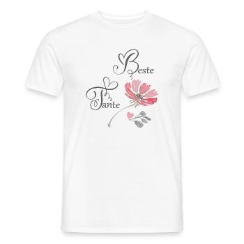 Meilleure tante - T-shirt homme - blanc - Devant - AI Model Male 178 dark (178cm)