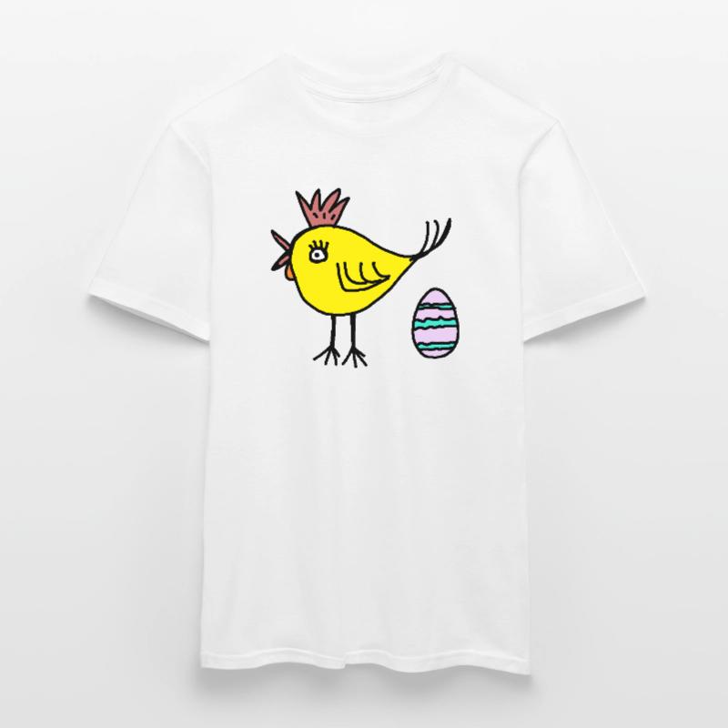 Chicken Chick Egg Easter Easter Egg Kids Men's T-Shirt