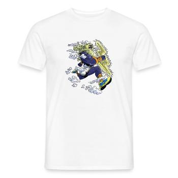 Zeus-Läufer - Männer T-Shirt - Weiß - Vorne - AI Model Male 178 dark (178cm)