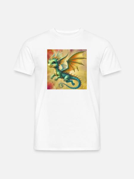 dragon - Men's T-Shirt - white