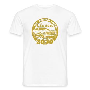 16. Geburtstag - Klassiker Musclecar 05/2010 - Männer T-Shirt - Weiß - Vorne - AI Model Male 178 dark (178cm)