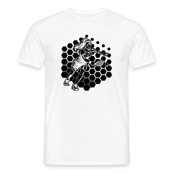 Pickleballers Geschenk für Pickleball Trainer Fans - Männer T-Shirt - Weiß - Vorne - AI Model Male 178 dark (178cm)