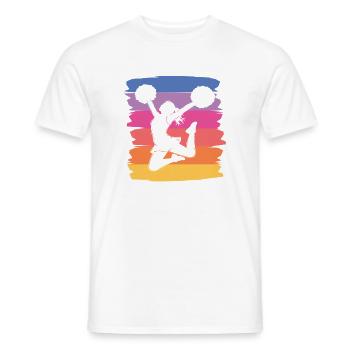 Cheerleader Cheer Mom Cheerleading - Männer T-Shirt - Weiß - Vorne - AI Model Male 178 dark (178cm)