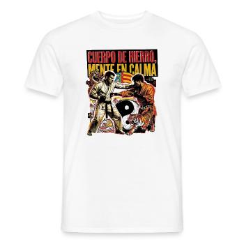 Artes Marciales Boxing Valencia - Männer T-Shirt - Weiß - Vorne - AI Model Male 178 dark (178cm)