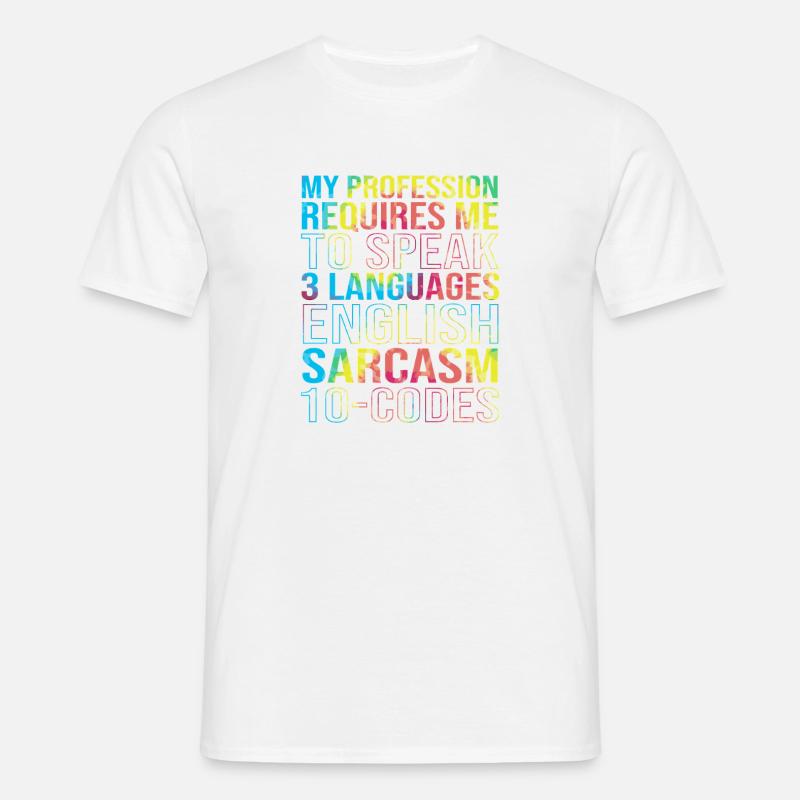 Medical Coder - Men's T-Shirt - white