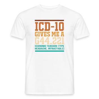 Programmeur médical - T-shirt homme - blanc - Devant - AI Model Male 178 dark (178cm)