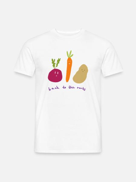 Back to the roots - Men's T-Shirt - white