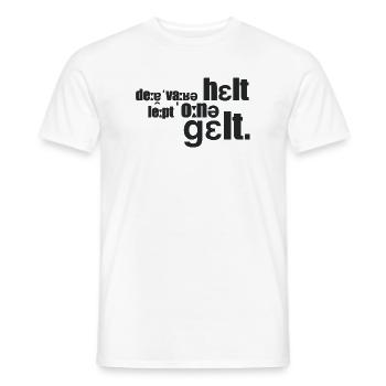 Le vrai héros - T-shirt homme - blanc - Devant - AI Model Male 178 dark (178cm)